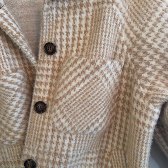 Houndstooth Shirt Jacket - Anthropologie - Picture 7 of 7